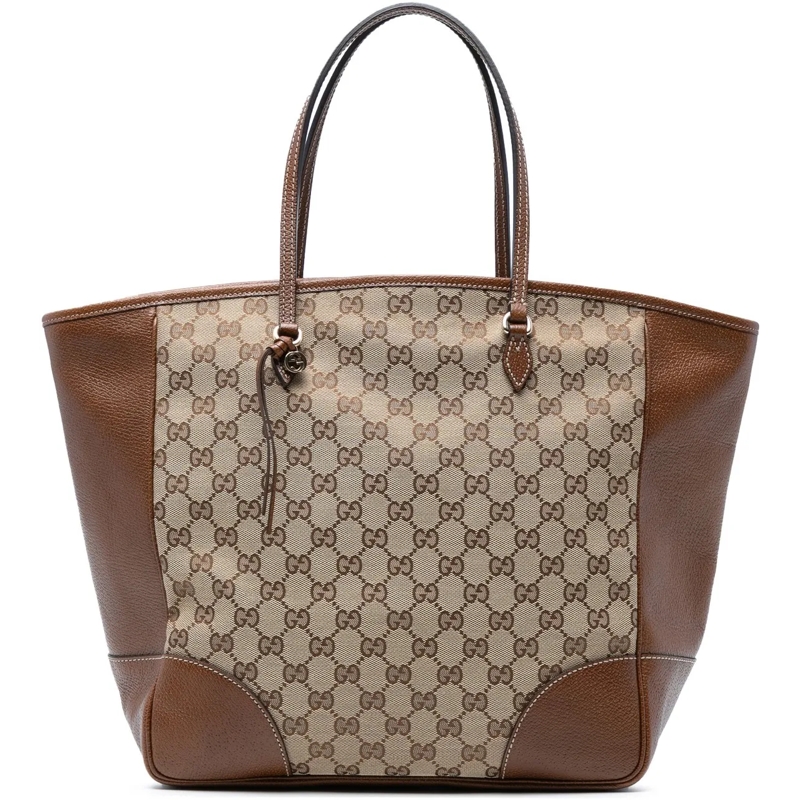 Gucci Shopper GG Canvas Bree Tote braun