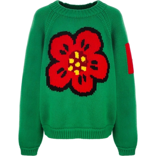 Kenzo Sweatshirts Kenzo Cotton Sweater grün