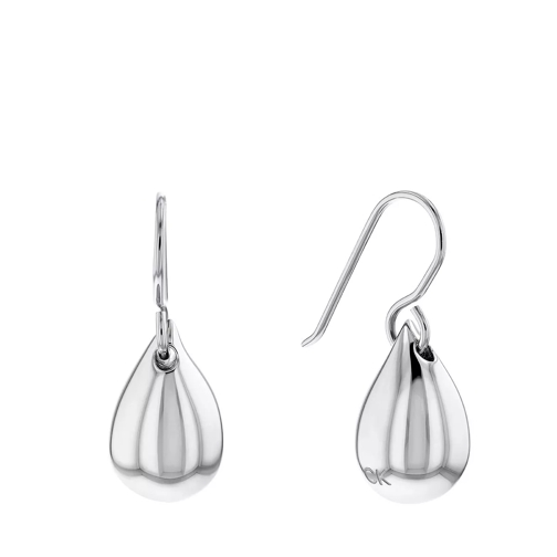Calvin Klein Sculptured Drops Earrings Silver Pendant d'oreille