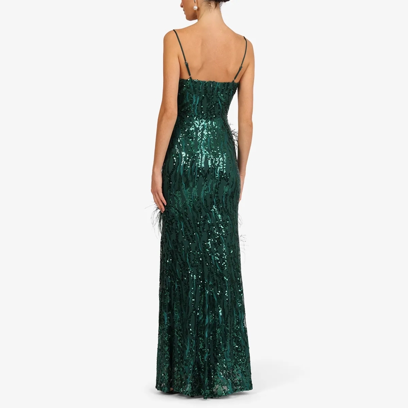 Kraimod Abendkleid Abendkleid dunkel-grün(Image 4)