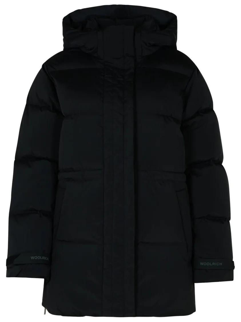 Woolrich - Alsea%27 Black Polyamide Down Jacket - Größe M - schwarz