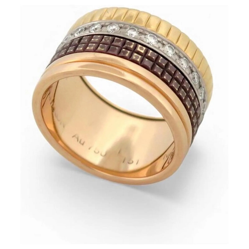 Boucheron Bague Boucheron Quatre Classique Large Ring JRG00623 T51 gold