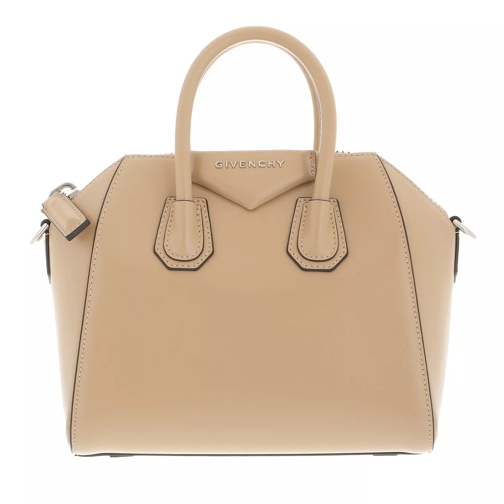 Givenchy Mini Antigona Bag Leather Beige Rymlig shoppingväska