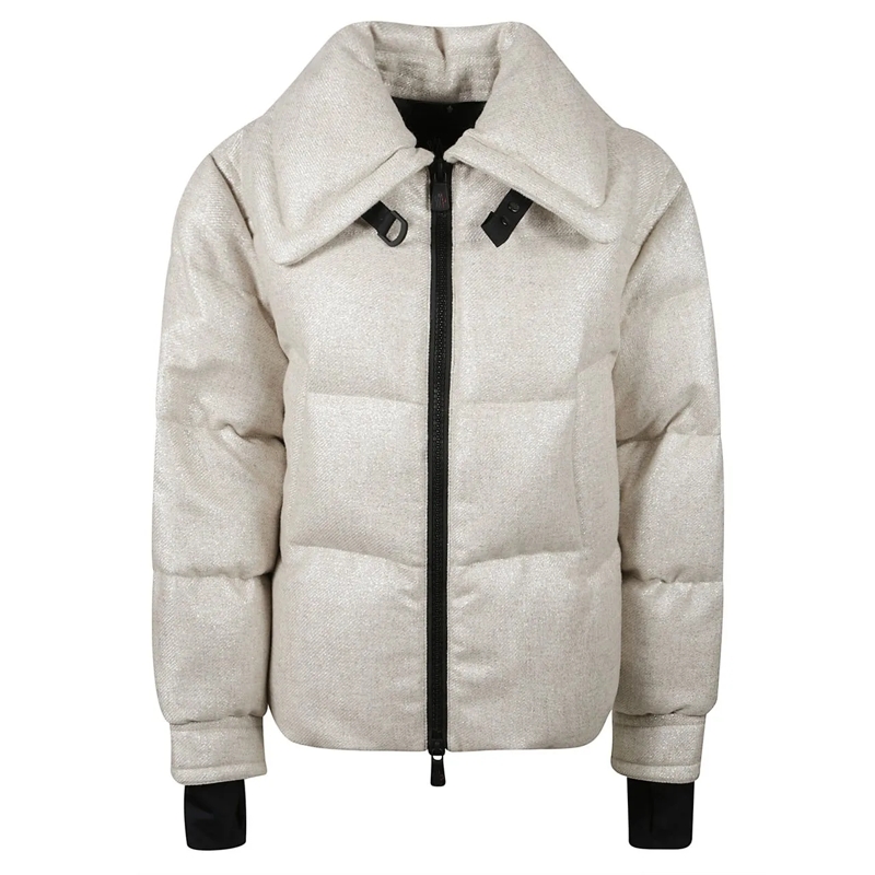 Moncler Veste de transition Sandane Down Jacket Brown braun