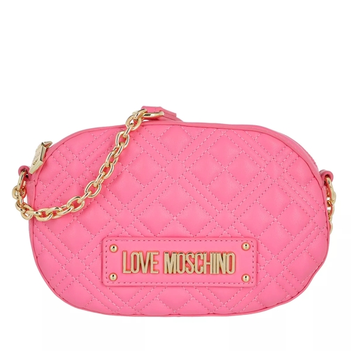 Love Moschino Borsa Quilted Nappa  Rosa Crossbody Bag