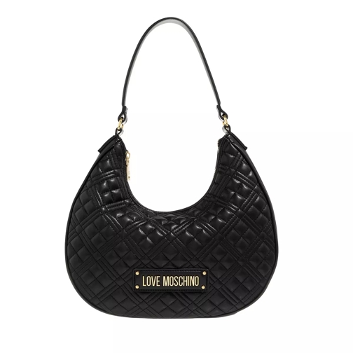 Love Moschino Quilted Bag Nero Hobo Bag