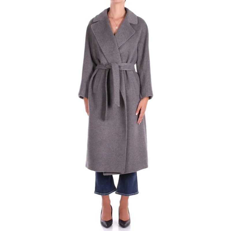 Max Mara Veste de transition Coats Grey grau