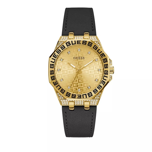 Guess Insignia Gold Tone Quartz Watch