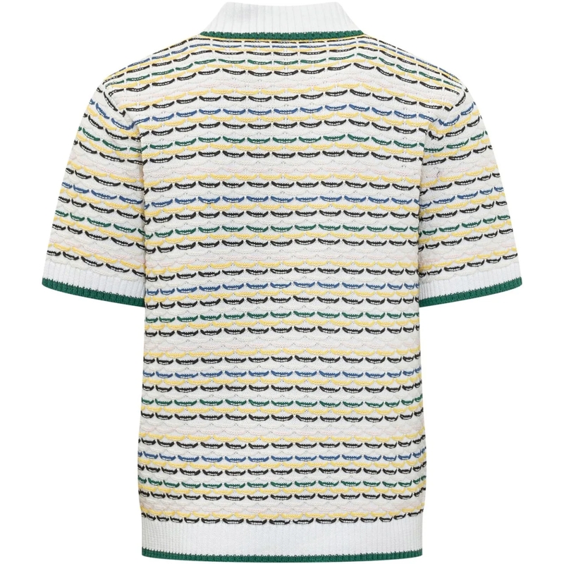 Casablanca  Polo In Maglia A Maniche Corte weiß(Image 2)