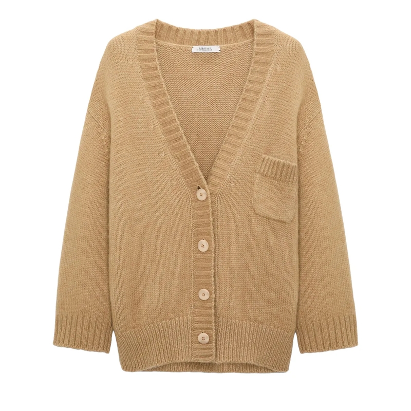 Dorothee Schumacher Vest URBAN FAVORITE cardigan champignon