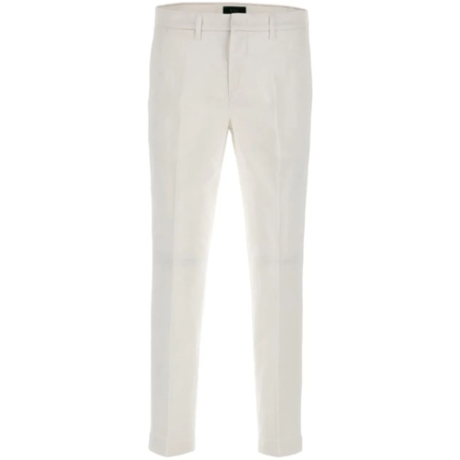 Fay Freizeithosen Trousers White weiß