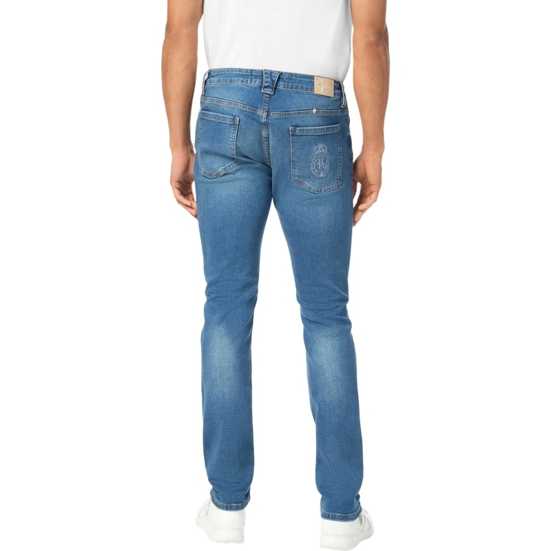 BILLIONAIRE Jeans mit geradem Bein Jeans Regular Fit blau(Image 2)
