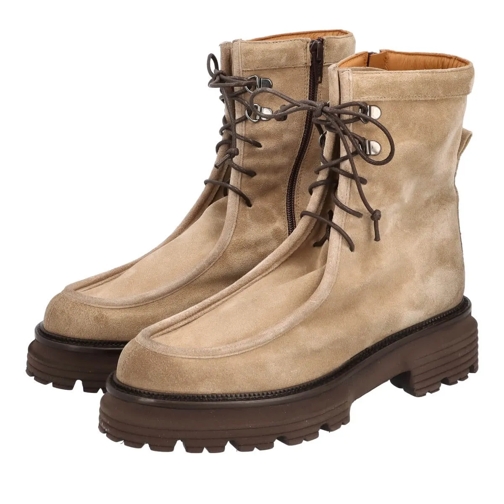 Thea Mika Schnürstiefeletten beige Schnürstiefel