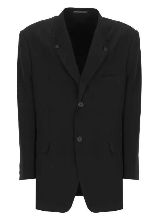 Yohji Yamamoto - Black Pour Homme Jacket - Größe M - black