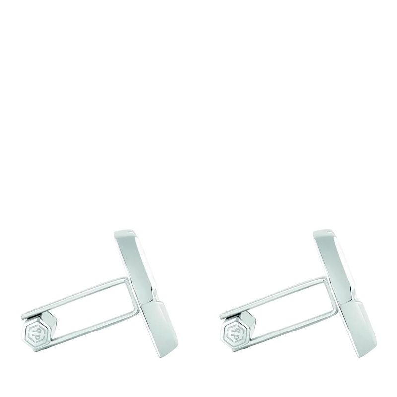 Philipp Plein Manschettenknöpfe Cufflinks Plein Icon silber(Image 3)