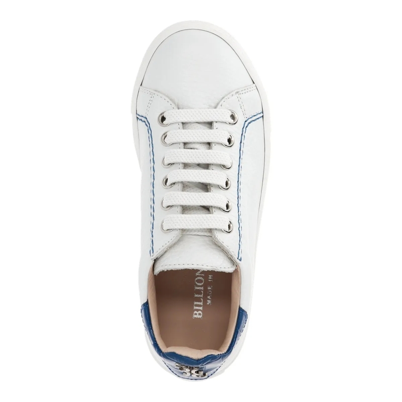 BILLIONAIRE Low-Top-Sneaker Low-Top Turnschuhe Double B weiss(Image 3)
