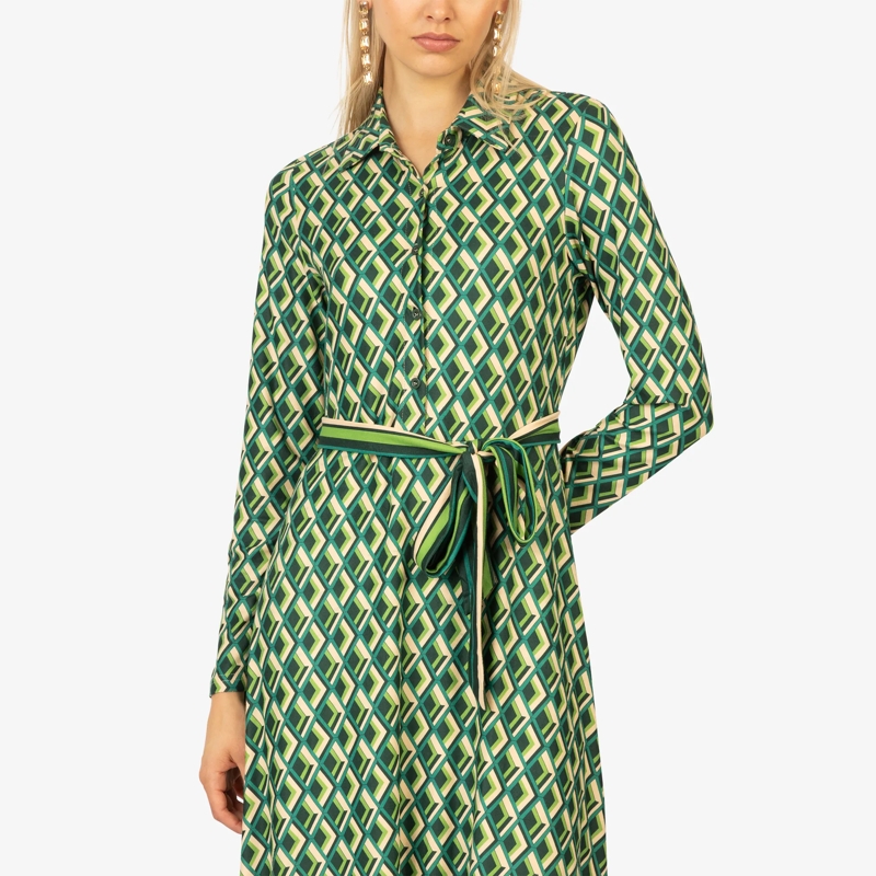 Kraimod Maxikleid Kleid grün (Image 5)