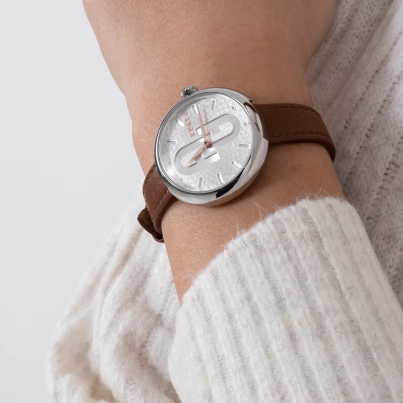 Furla Quarzuhr Quarz Analog Uhr Furla Cosy braun(Image 3)