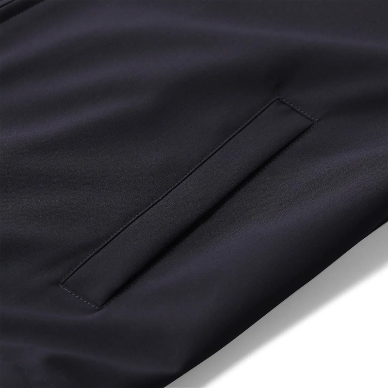Herno Overgangsjas Leichte Jacke aus Wollmix blau(Image 4)