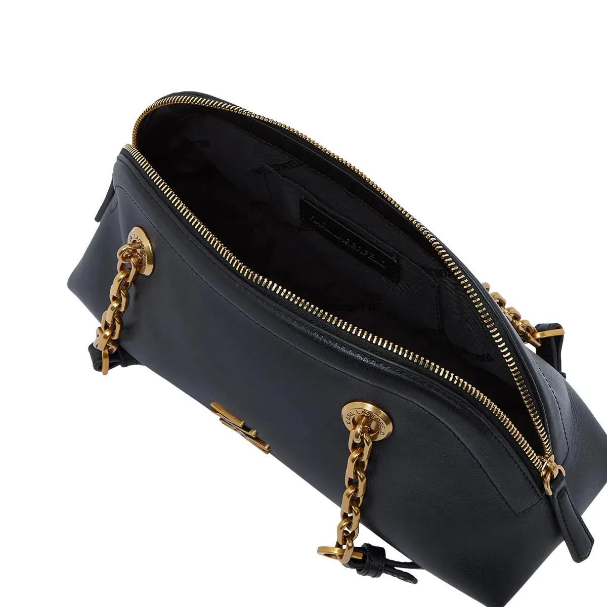 Thumbnail - Karl Lagerfeld Hobo Bags - SMALL K/AUTOGRAPH BOWLING - Gr. unisize - in Schwarz - für Damen