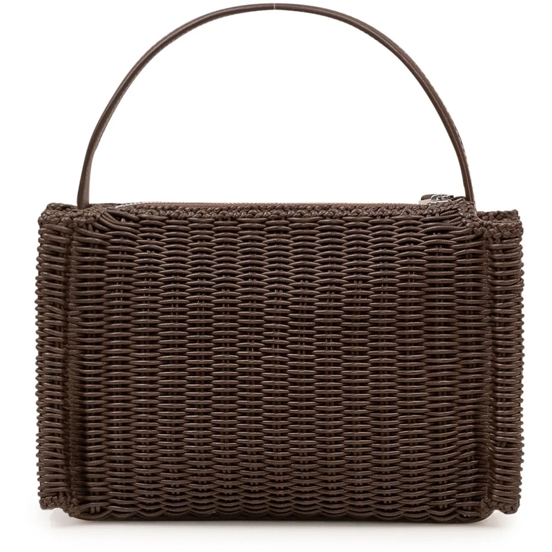 J.W.Anderson Tote Borsa Loafer Intrecciata con Manico braun(Image 4)