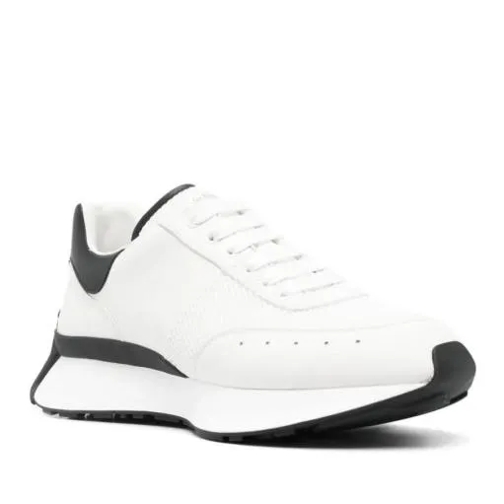 Alexander McQueen Sneakers Paneled Chunky White/Black White låg sneaker