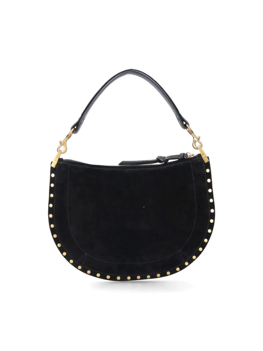 Isabel marant Hobo bags "Oksan Soft" Shoulder Bag – Black in zwart