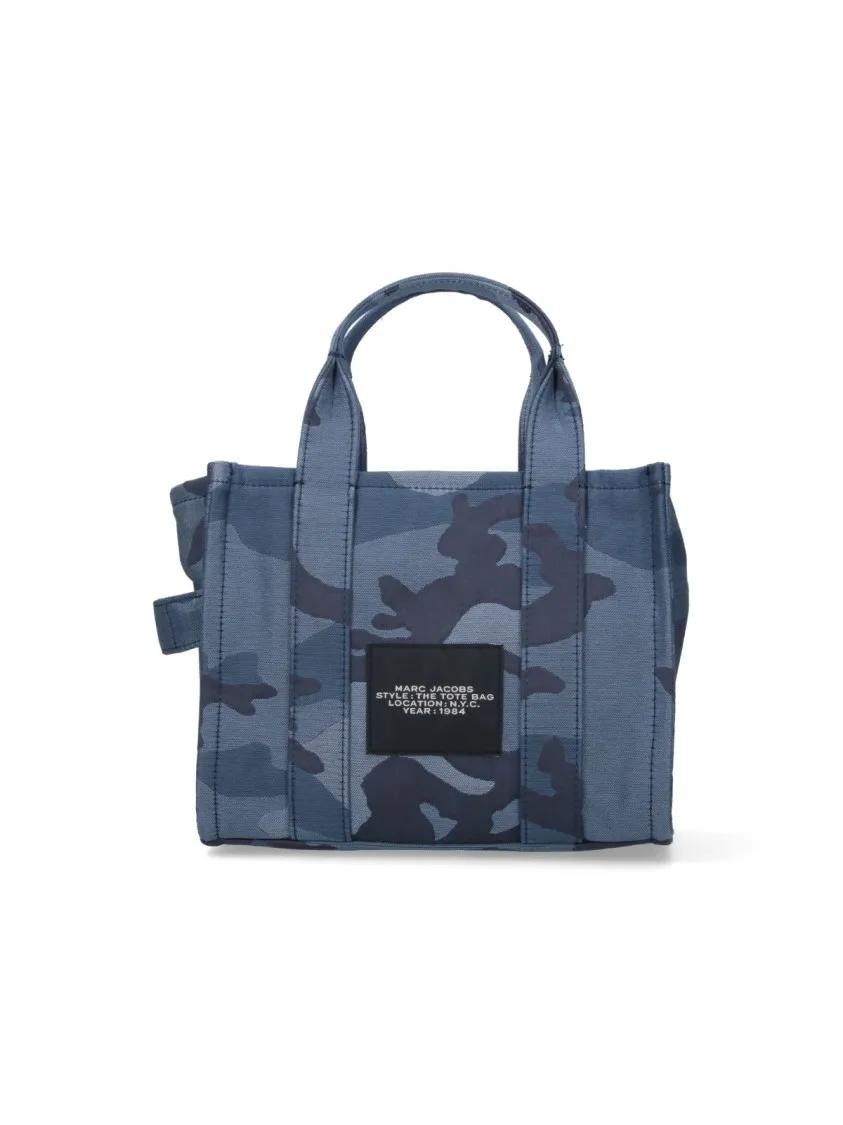 Marc Jacobs Shoppers & Totes The Camo' Tote Bag – Light Blue in blauw