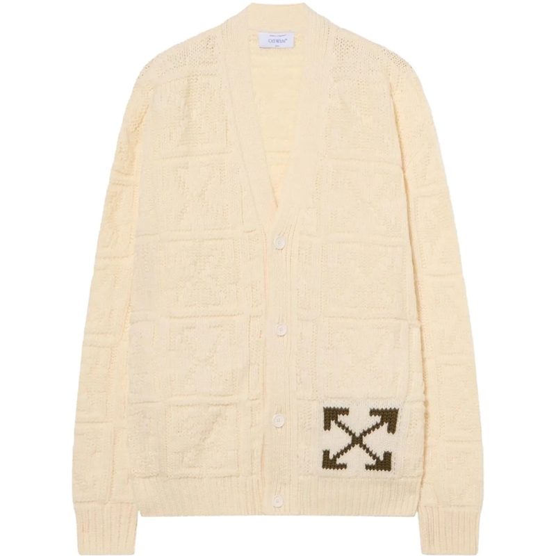 Off-White  Heren 3D Stitch Vest Beige beige