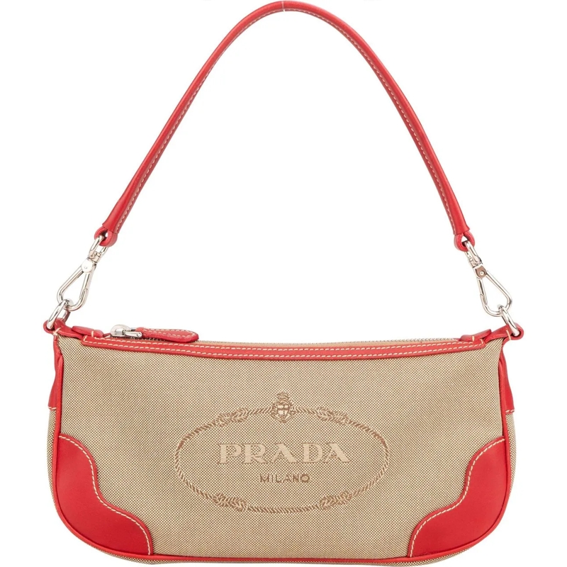 Prada Schultertasche Prada Classic Jacquard Mini Handbag mehrfarbig