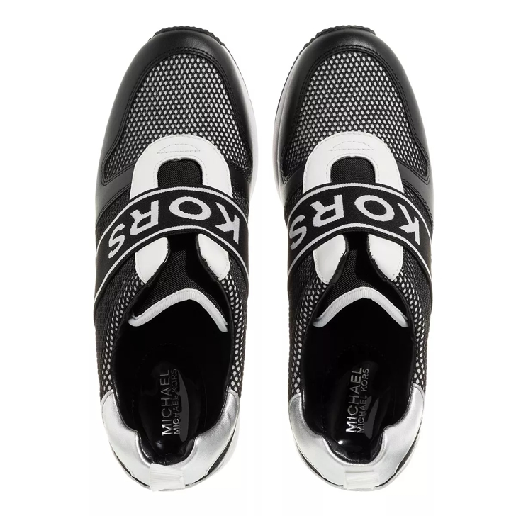Black and white michael kors sneakers clearance