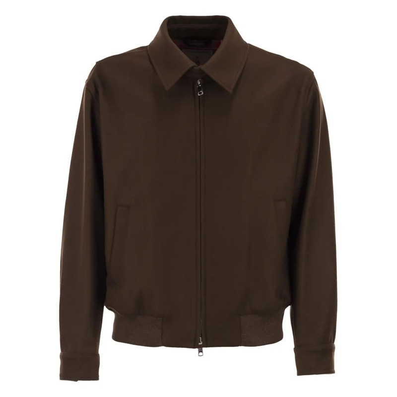 Baracuta Bomberjacke G18 Melton - Wool Brown