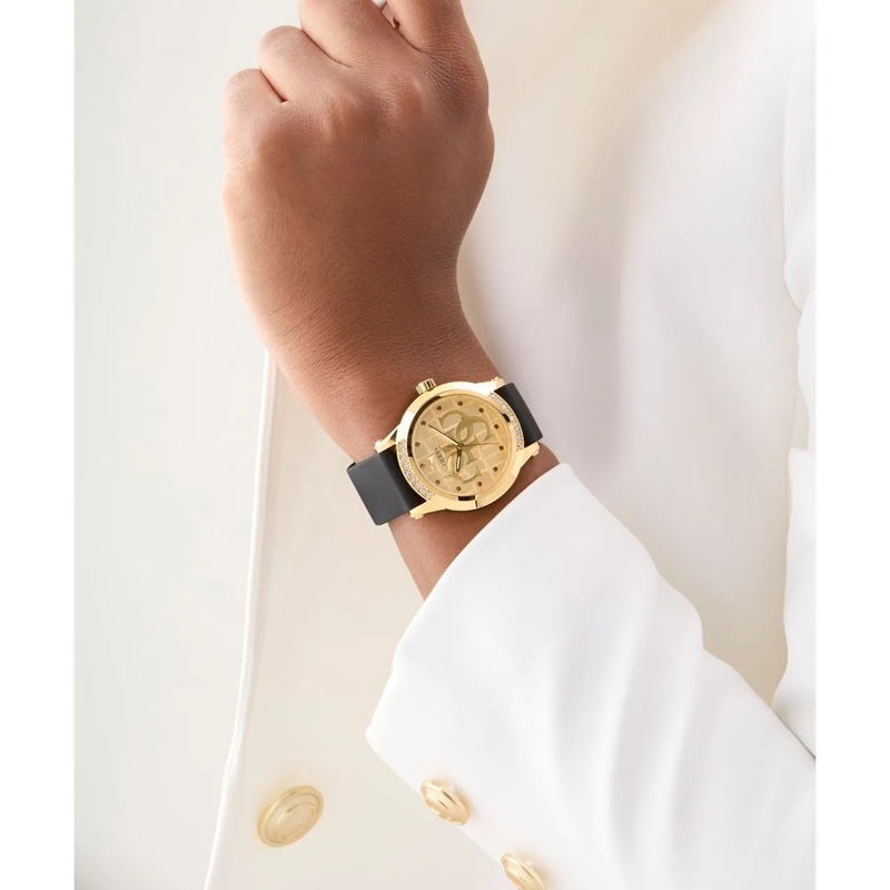 Guess Quarzuhr Quarz-Analoguhr Annette schwarz(Image 2)