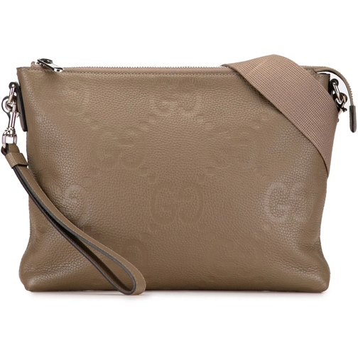Gucci Schultertasche Medium Jumbo GG Embossed Messenger Bag braun (Image 2)