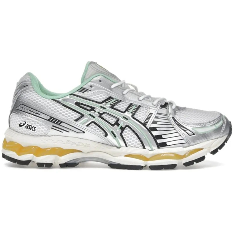 Asics Sneaker basse ASICS Gel-Kayano 12.1 Silver Green Orange schwarz