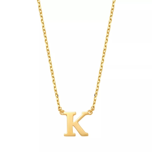 Isabel Bernard Medium Halsketting Le Marais Chloé 14 Karat Initial Necklace Letter K Gold