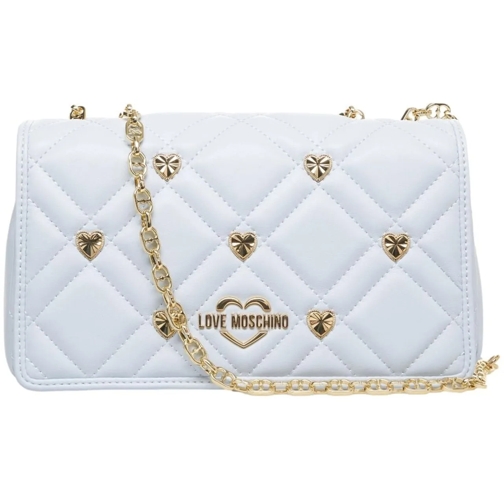 Love Moschino Fourre-tout Shoulder bag with stud details blau