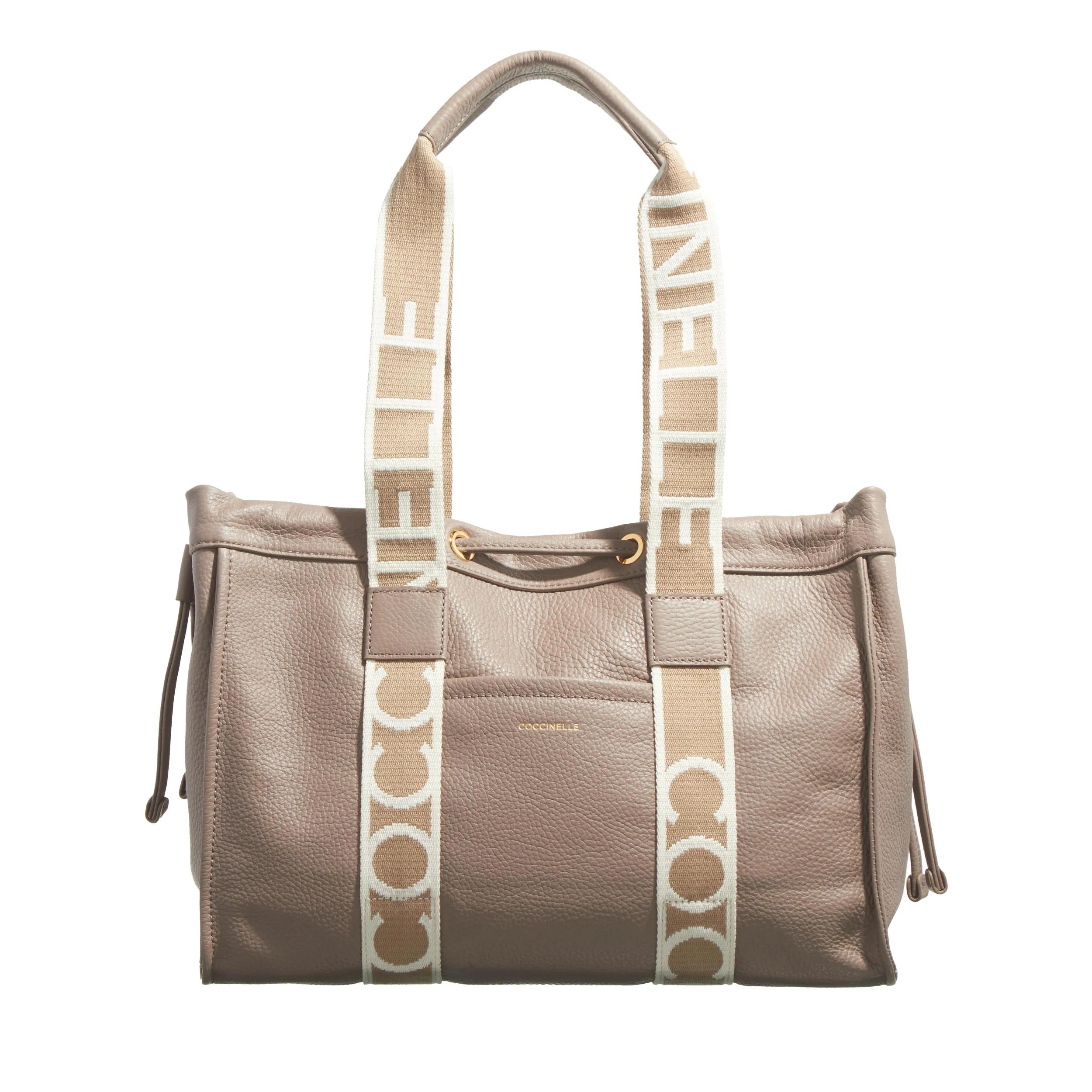 Coccinelle Shopper - Coccinelle2Day Signature - Gr. unisize - in Taupe - für Damen