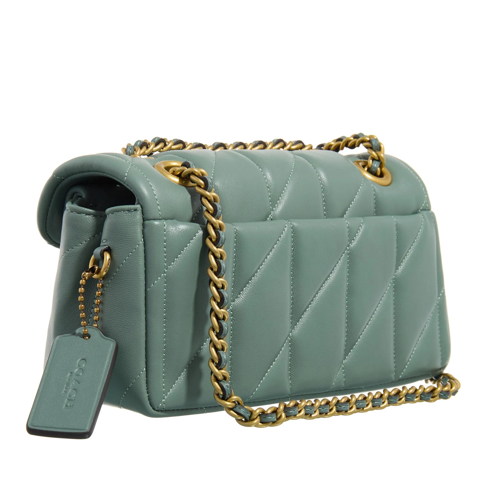 Coach Crossbody bags Quilted Leather Tabby Shoulder Bag 20 in groen