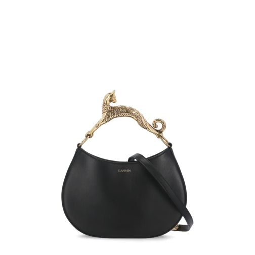 Lanvin Hobo Cat Bag Black Schultertasche