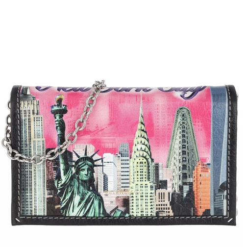 Balenciaga Bazar Chain Crossbody Bag New York Pink Crossbody Bag