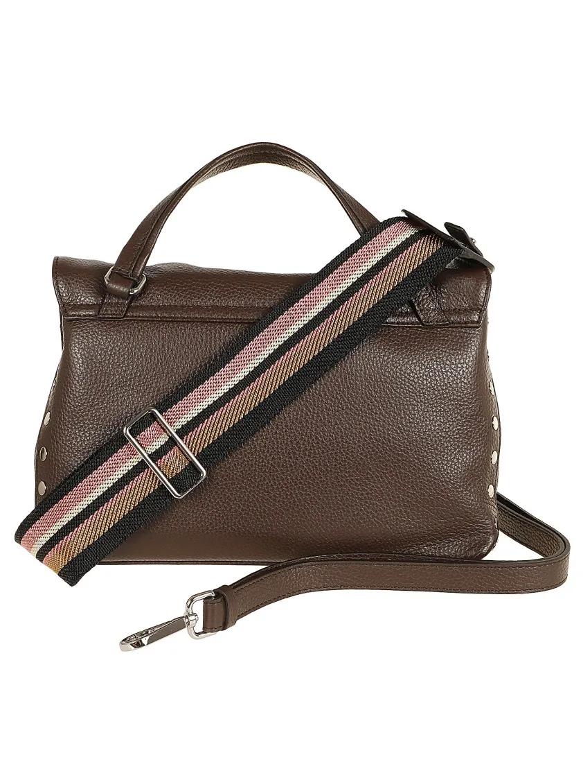 Zanellato Shoppers Brown Postina Daily Giorno S Shoulder Bag in bruin