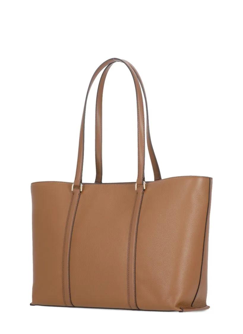 Michael Kors Shoppers & Totes Brown Temple Shopping Bag in bruin