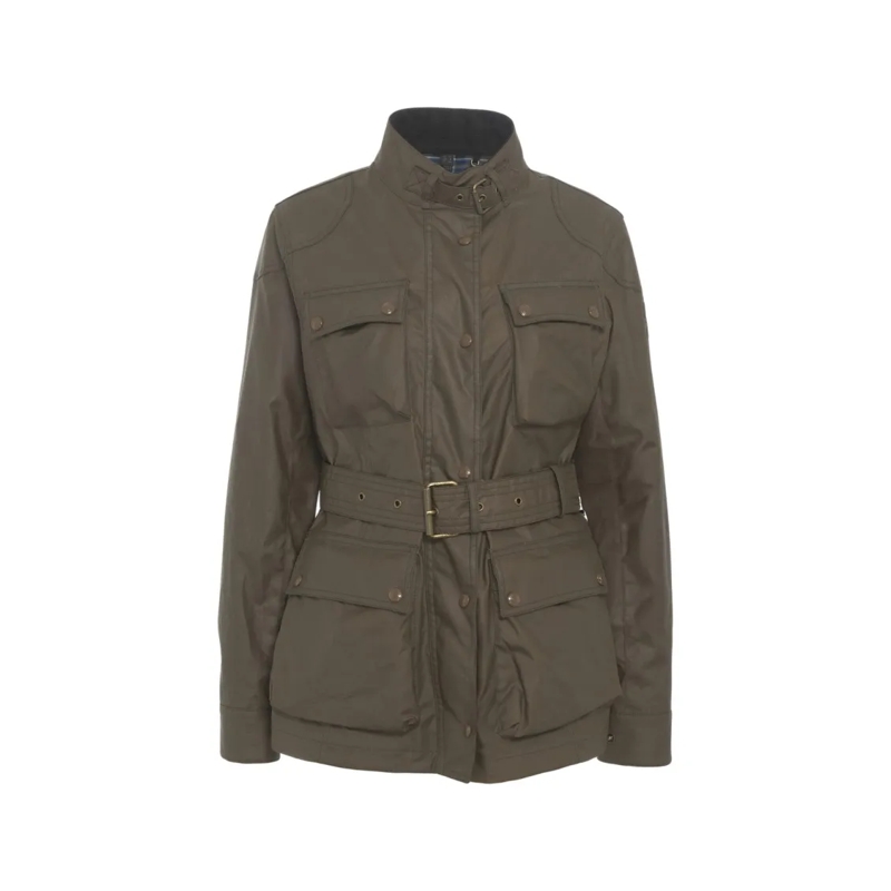 Belstaff Übergangsjacke Trialmaster' Waxed Jacket Brown