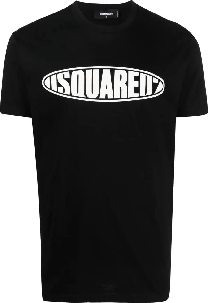 Thumbnail - Dsquared2 - Surf Board Logo T-shirt - Größe M - schwarz