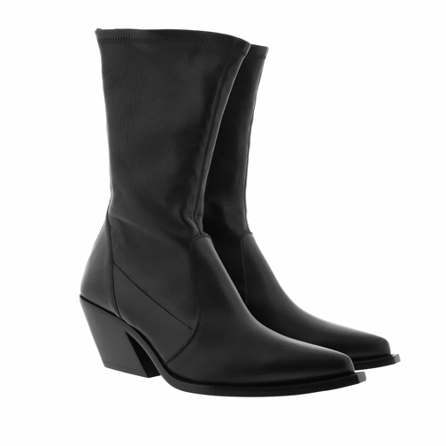 Givenchy Rear-Zip Pointed Boots Black Laars