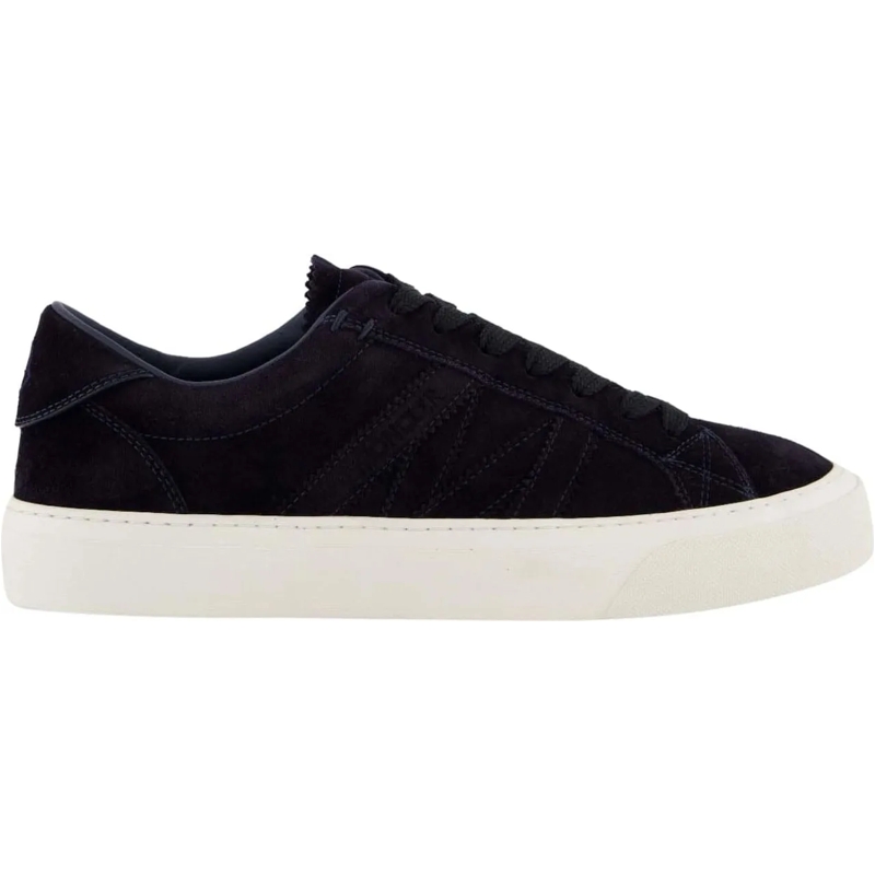 Moncler Low-Top-Sneaker Heren Monaco2 Low Top Sneakers blau