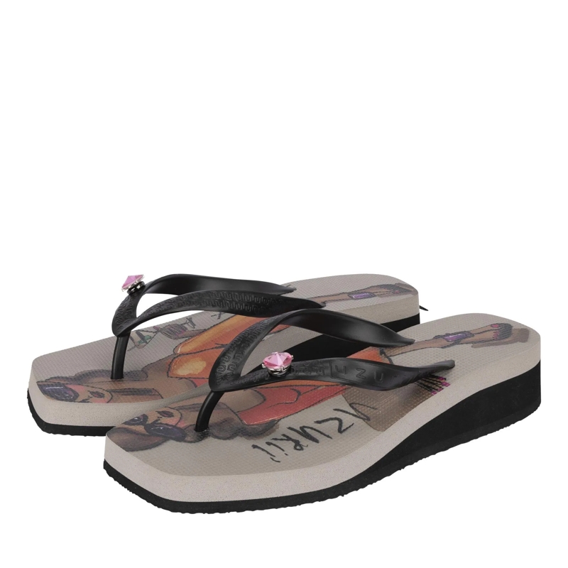 UZURII Flip Flops Zehentrenner Peppi taupe(Image 2)