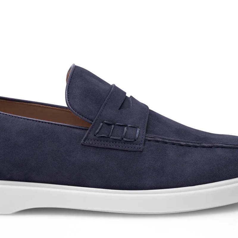 Heinrich Dinkelacker Loafer Loafer Genua Penny Loafer V dunkel-blau(Image 5)