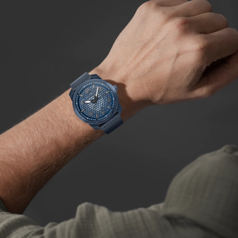 Police Automatikuhr Quarzuhr Protector blau(Image 5)